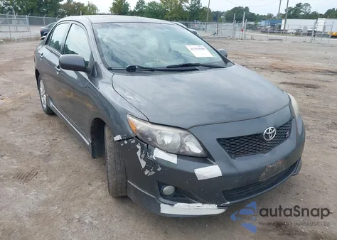 2010 Toyota Corolla S z USA, uszkodzony, nr VIN 2T1BU4EE8AC291136